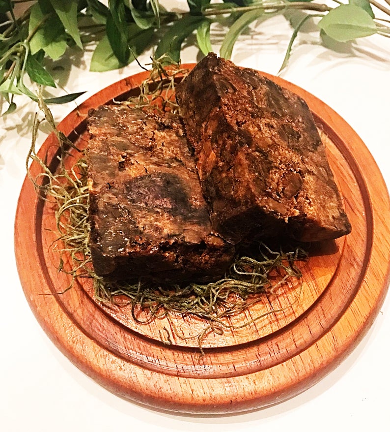 West African black soap is a restorative soap bar or gel that consists of antibacterial properties to promote healthy skin.  Black soap is suitable for the face
